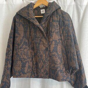 Cabi hooded quilted jacket, size Small/Medium
